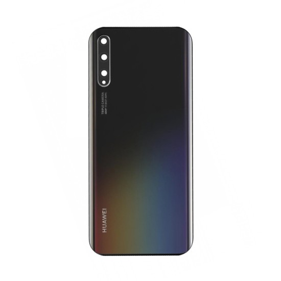 BACK COVER WITH CAMERA LENS HUAWEI Y8P 2020/P SMART S BLACK